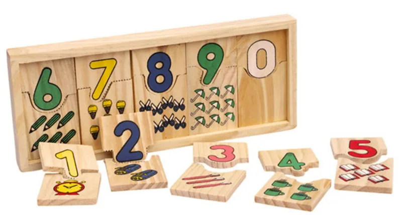New wooden toy Children Math toy wooden blocks Baby educational toy Free shipping New wooden toy Children Math toy wooden blocks Baby educational toy Free shipping