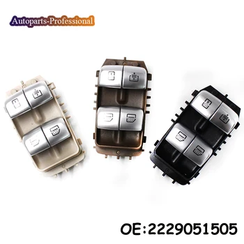 

2229051505 A2229051505 Rear Right Window Switch Block Electric Power Window Master Switch For Mercedes 2014 2015 2016 S550 S600