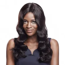 Дебюта дешевые бразильские виргинские человеческие волнистые волосы, для придания объема 18 дюймов машина сделала человеческих волос парики из шиньонов