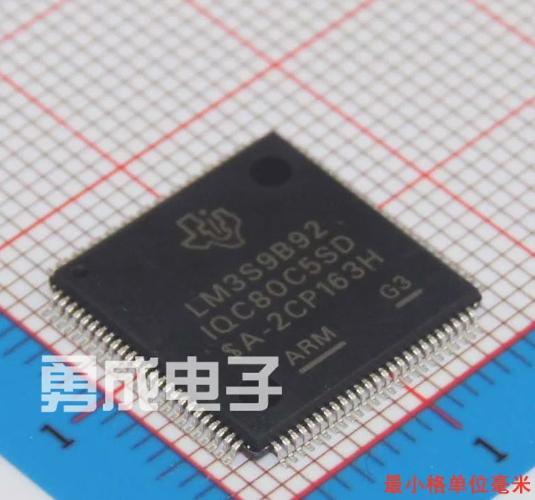 

LM3S9B92-IQC80-C5 microcontroller LQF100 80-MHz NEW