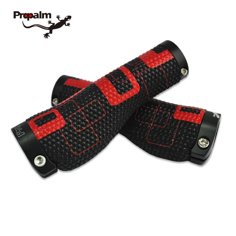 Propalm/أبو بريص الطريق دراجة المقود مزدوجة نهاية قابلة للقفل دراجة هوائية جبلية أجزاء صدمة امتصاص المضادة للانزلاق دراجة القبضات