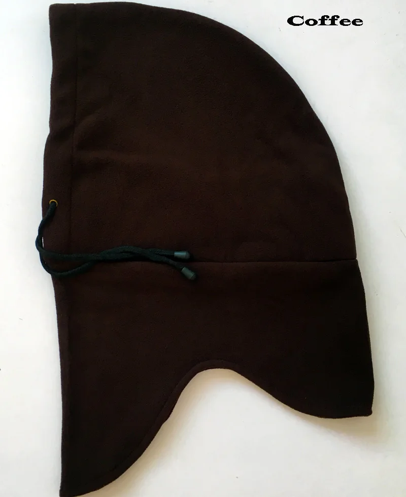 Qiaontu зимний теплый ветронепроницаемый подшлемник для спорта на открытом воздухе маска - Цвет: Brown