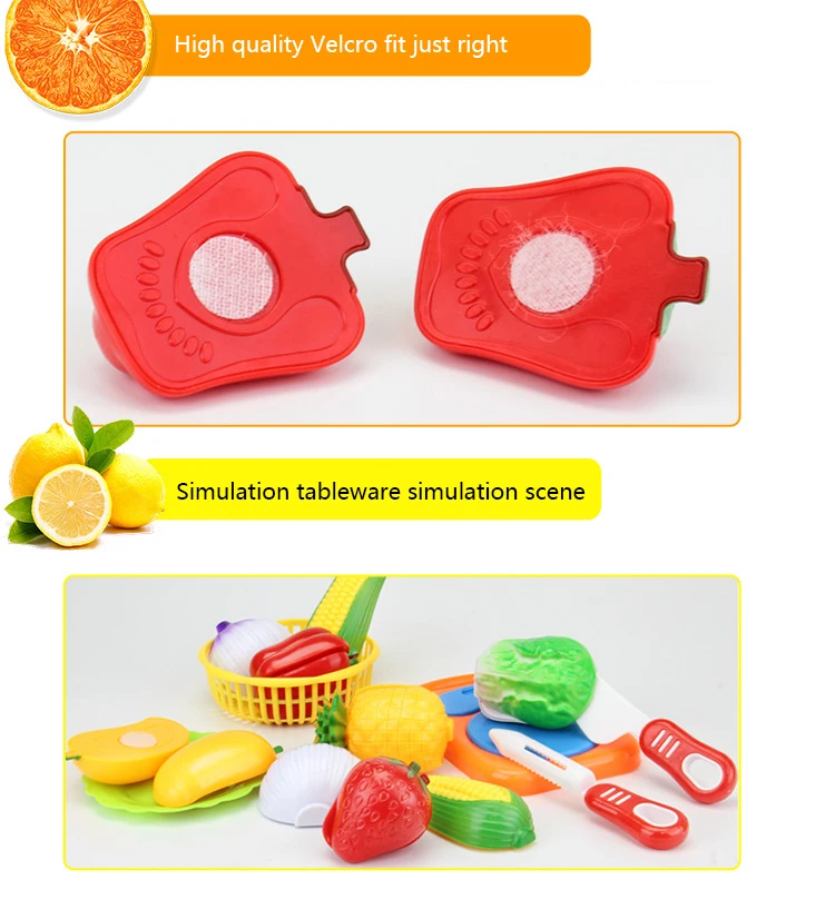 Кухонный игровой набор мини-еда игрушки для малышей кухонный набор вырезать игрушка-фрукт детская кухня разрезать овощи игрушка
