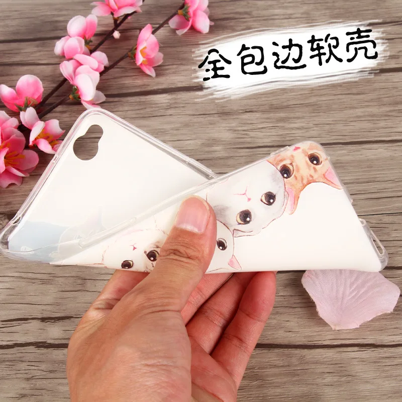 For ZTE Nubia N2 Case Cute Cartoon Cat Flower Soft TPU Silicone Case For Nubia M2 N2 Slim 3D Relief Full Protect Cover Bags Case (38)