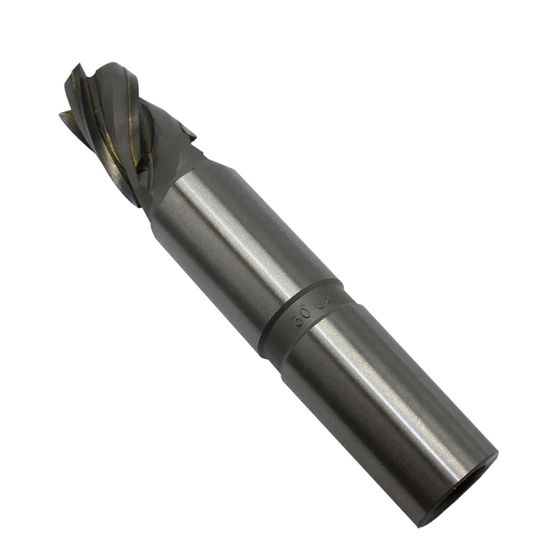 1PC 30mm 4 Flute Carbide spiral end mill Straight shank Side milling Slotting Profiling carbide