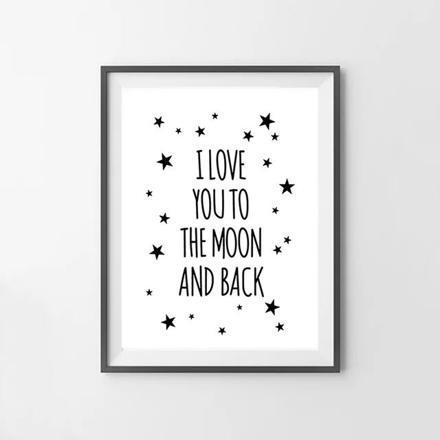 I-Love-You-To-The-Moon-And-Back-Quote-Canvas-Star-Art-Print-Poster-Kids-Room.jpg_640x640