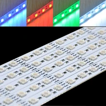 50 шт., высокое качество, 5050SMD RGB, светильник с жесткой полоской, Рождественский светильник, Домашний Светильник ktv, красочное украшение, светильник-вспышка s