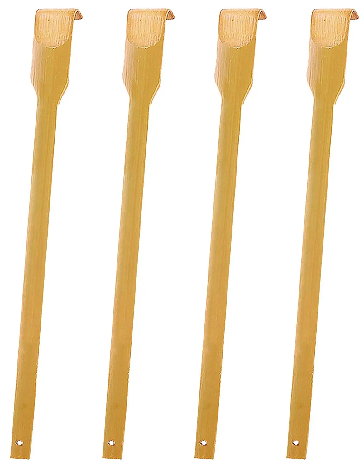 

4Pc Bamboo Wood Back Scraper Wooden Back Scratcher Scratching Massager Backscratcher Body Massage