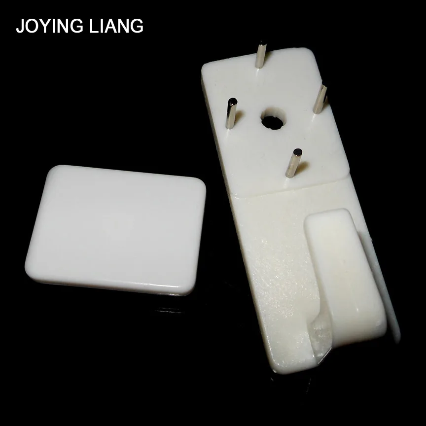 

B061B Plastic Hook Seamless Wall Nail Hook 5.4*2cm Picture Hangers Photo Frame Hooks (10pcs/lot)