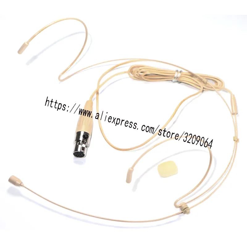 AKG Wireless Microphone Replacement JK MIC-J 069 Earhook Headworn