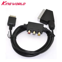 ТВ-кабель Шнур Scart кабель с av-адаптером для p-laystaion 2 для консоли P-S2