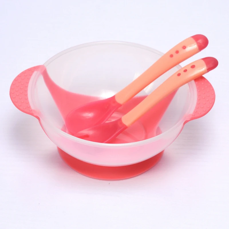 Baby Feeding Food Toddler Newborn Tableware Learning Dishes Baby Food Dinnerware Training Bowl With Spoon For Kids 3 pc Dishes Baby Feeding Food Toddler Newborn Tableware Learning Dishes Baby Food Dinnerware Training Bowl With Spoon For Kids 3 pc Dishes