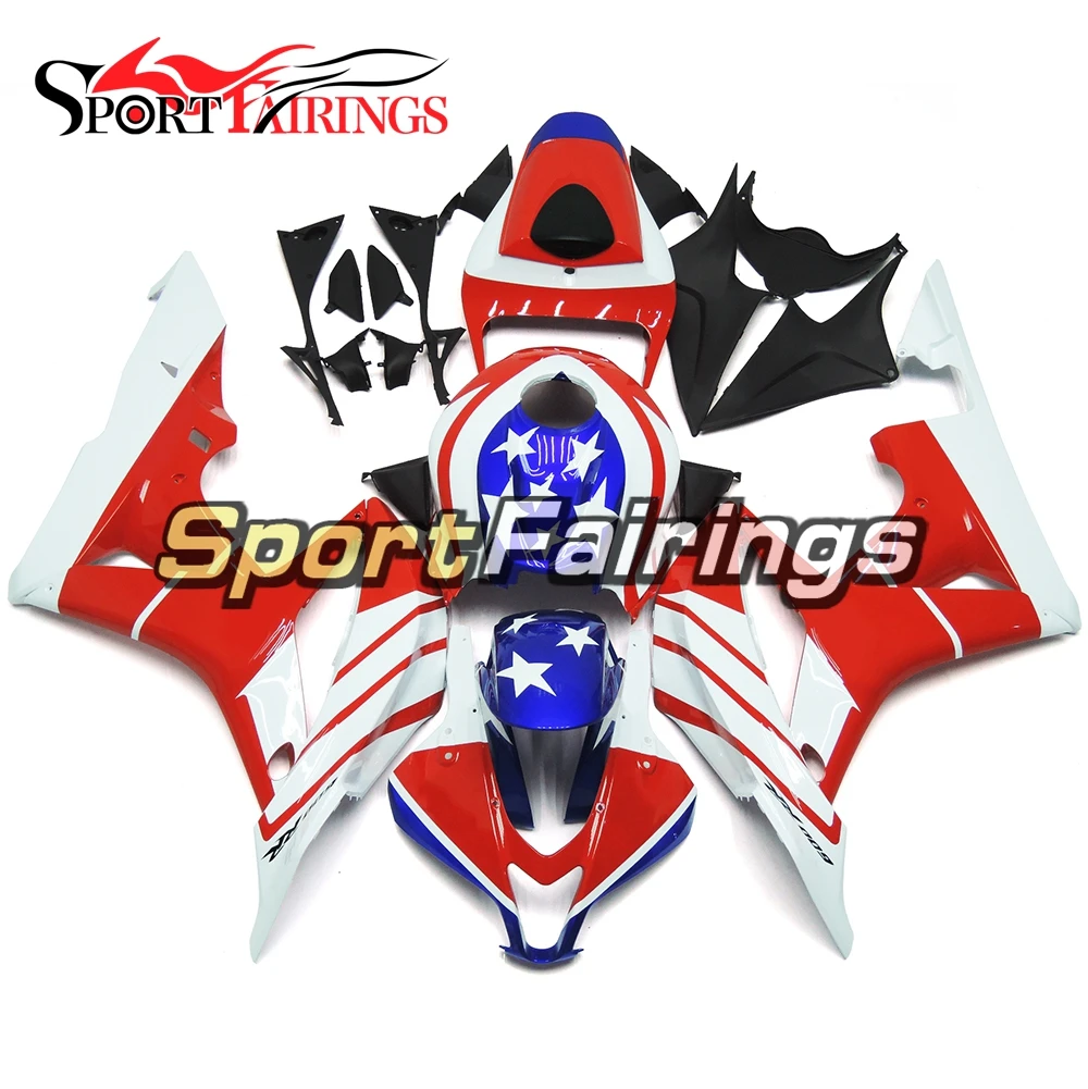 Комплект обтекателей для мотоцикла ABS Sportbike Honda CBR600RR F5 07 - 08 CBR600 2007 2008 звезды и