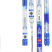 Удочки из углеволокна дистанционный метательный стержень Супер жесткий супер свет приманка стержень съемная ручка 3,6/3,9/4,5/5,4 м рыболовные снасти