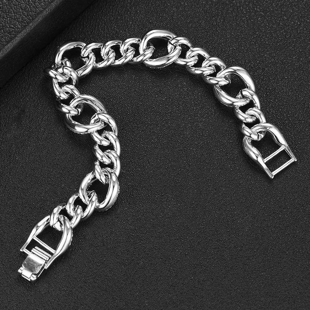 GODKI трендовые браслеты в стиле панк для женщин нежные звенья цепи браслет бусины браслет Шарм богемные пляжные украшения