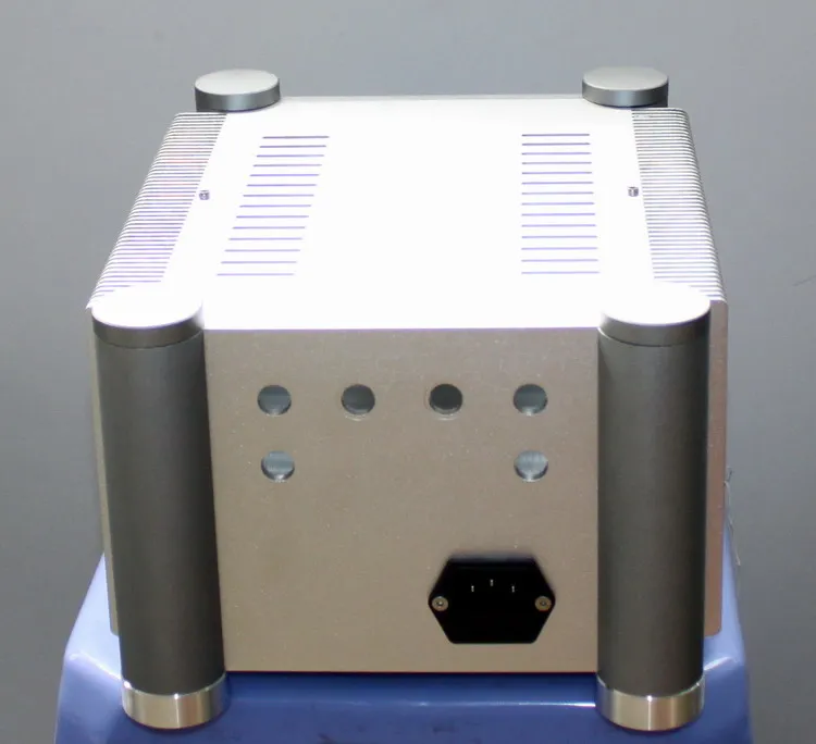 WA25 Серебряный алюминиевый усилитель шасси/ламповый усилитель/передний/корпус усилителя/DIY коробка(225*135*25 мм