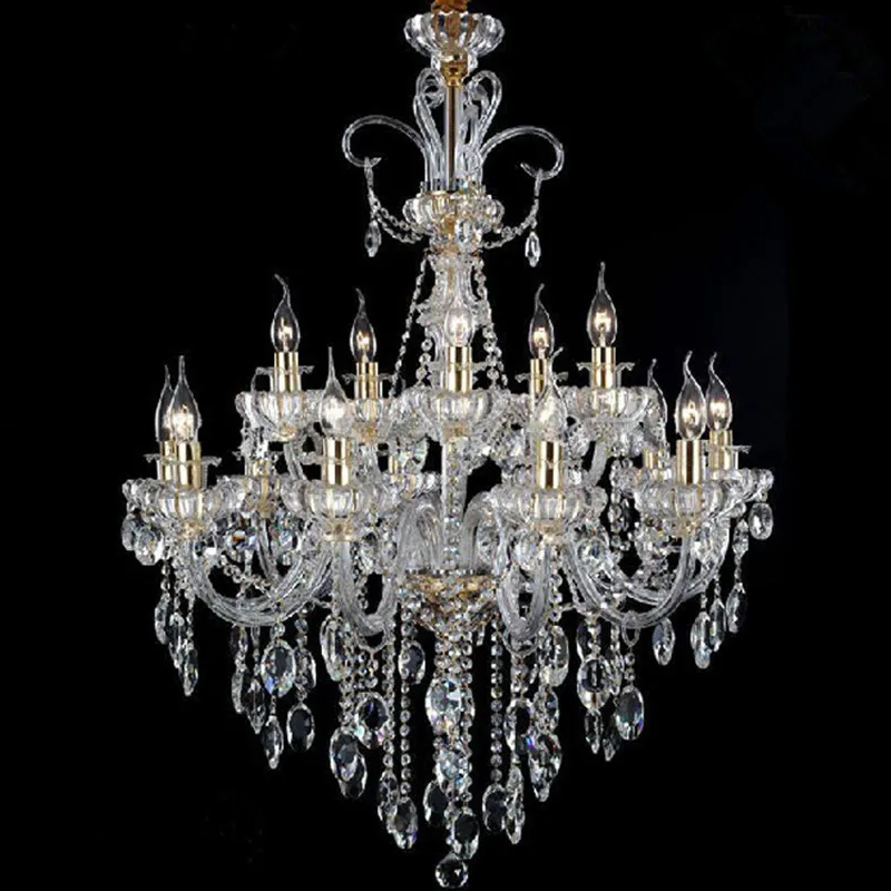 Milan traditional crystal chandelier crystal lighting for church villa
