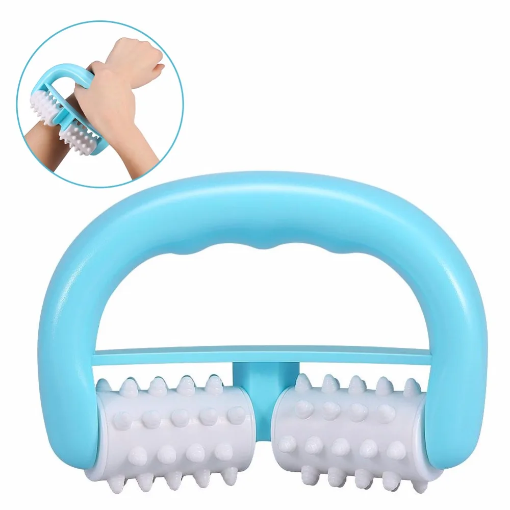 Handheld Body Roller Massager Anti Cellulite Triggerpoint Brush Muscle