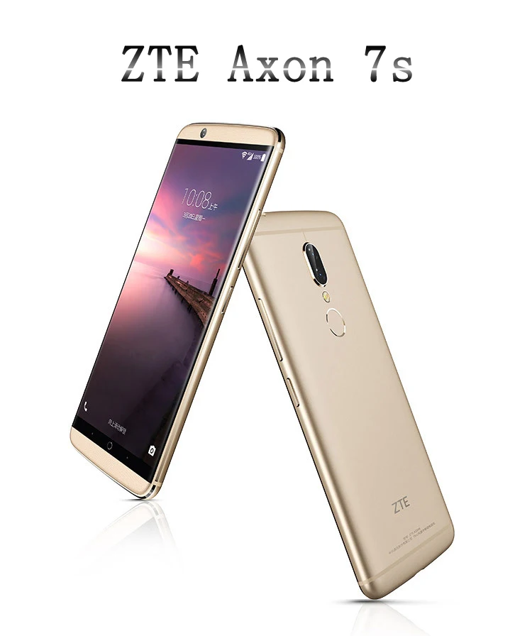 

ZTE Axon 7S 5.5 Inch WQH 4G LTE Mobile Phone Snapdragon 821 Quad Core 4GB RAM 128GB ROM 3400mAh 20MP Fingerprint ID Smartphone