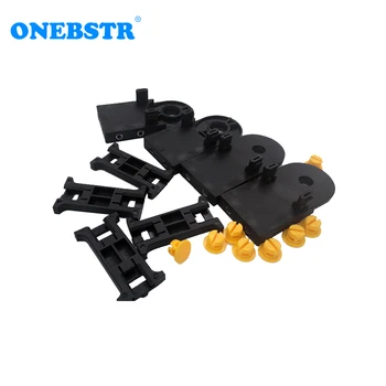 

JFLO H35X75 Connector Towline Plastic Cable Drag Chain Reinforced Yellow Spot Fitting Wire Carrier Joints Free Shipping