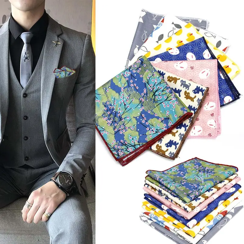 2018 Wedding Men/'s Polka Dot Handkerchief Woven Party With Suit Square Pocket
