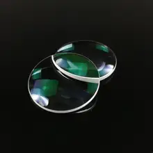 2 шт./компл. 42 мм 65 мм Стекло фокусное расстояние объектива Длина оптический Тесты выпуклая линза тройной призма для датчиков оптический прибор прожекторы J3