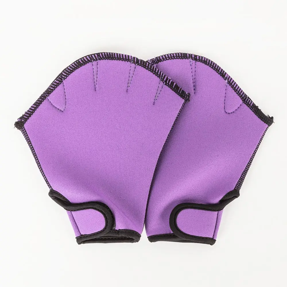 2 шт плавательные перчатки водная Вода Аква веб-кровать неопрена тренировочные перчатки для серфинга детей взрослых лопатки для плавания