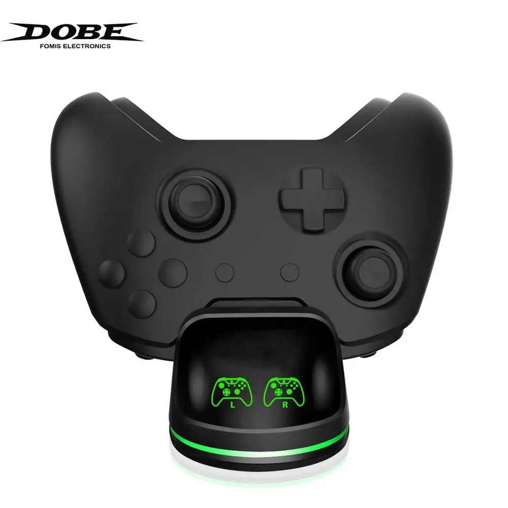 

DOBE Controller Charger Compatible For Xbox One/S/X/Elite Dual Controller Dock Station With 2x600 mAh Rechargeable IV-X1876.
