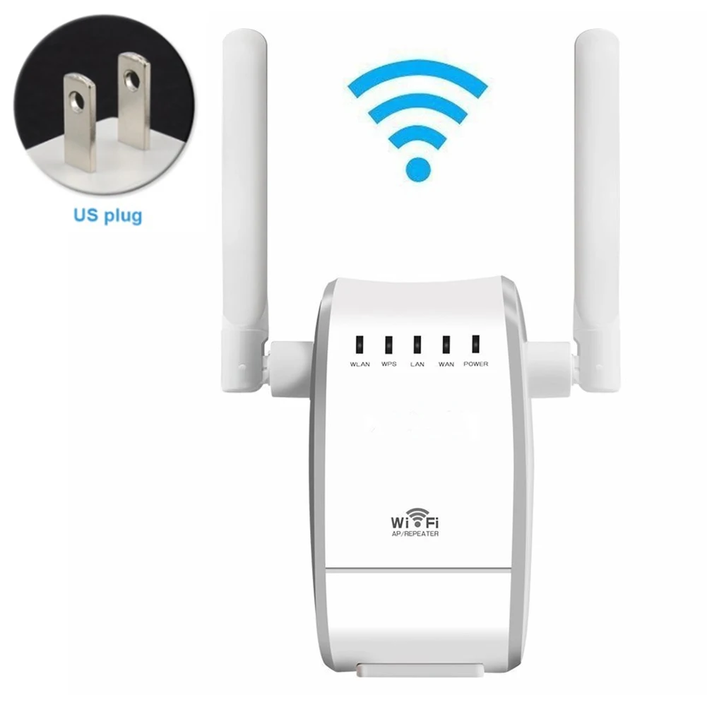 

300Mbps Repeater Wireless Network Home Increase Booster Router Dual Antenna Extender WIFI