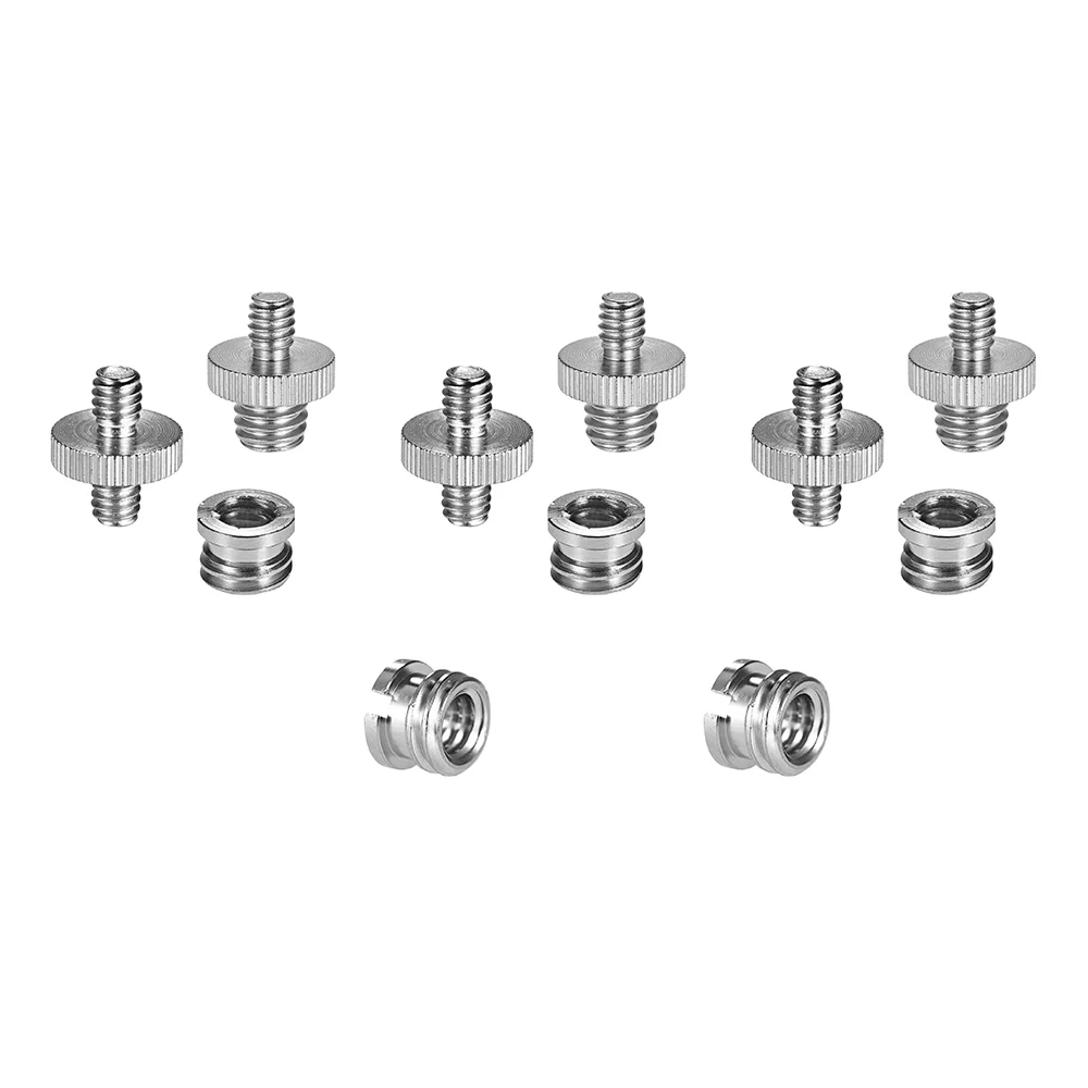 

Andoer Threaded Screw Adapter Mount Set Reducer Bushing Converter for Camera Tripod Monopod Ballhead Light Stand