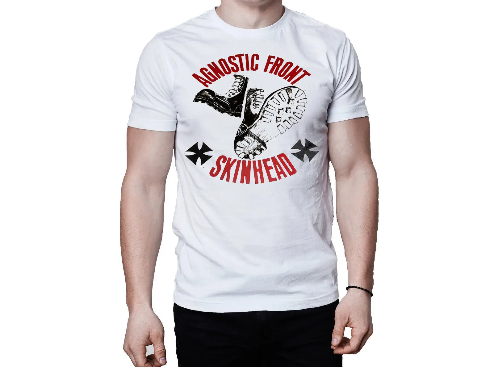 agnostic front boots shirt