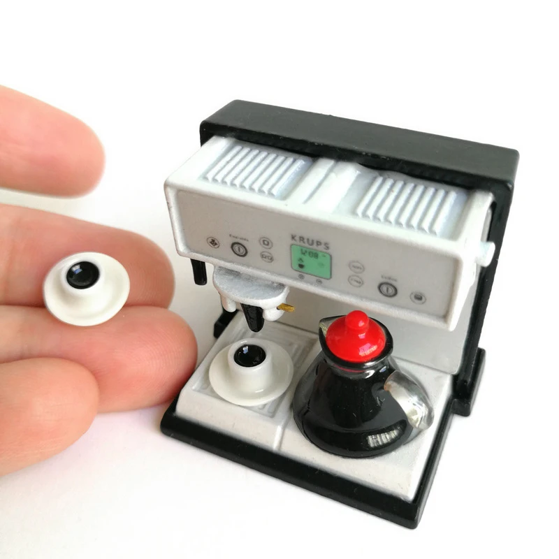 Dollhouse 1:12 Miniature Kitchen Expresso Coffee Maker Machine with Pot Cup Set YJS Dropship Dollhouse 1:12 Miniature Kitchen Expresso Coffee Maker Machine with Pot Cup Set YJS Dropship
