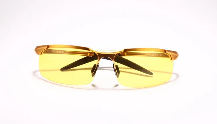 Алюминиево-магниевые поляризованные очки ночного видения защитные очки для занятий спортом на улице рыбалки вождения солнцезащитные очки