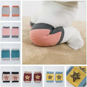 

Baby Summer Cotton Knee Pads Crawling Anti-Slip Protective Tool