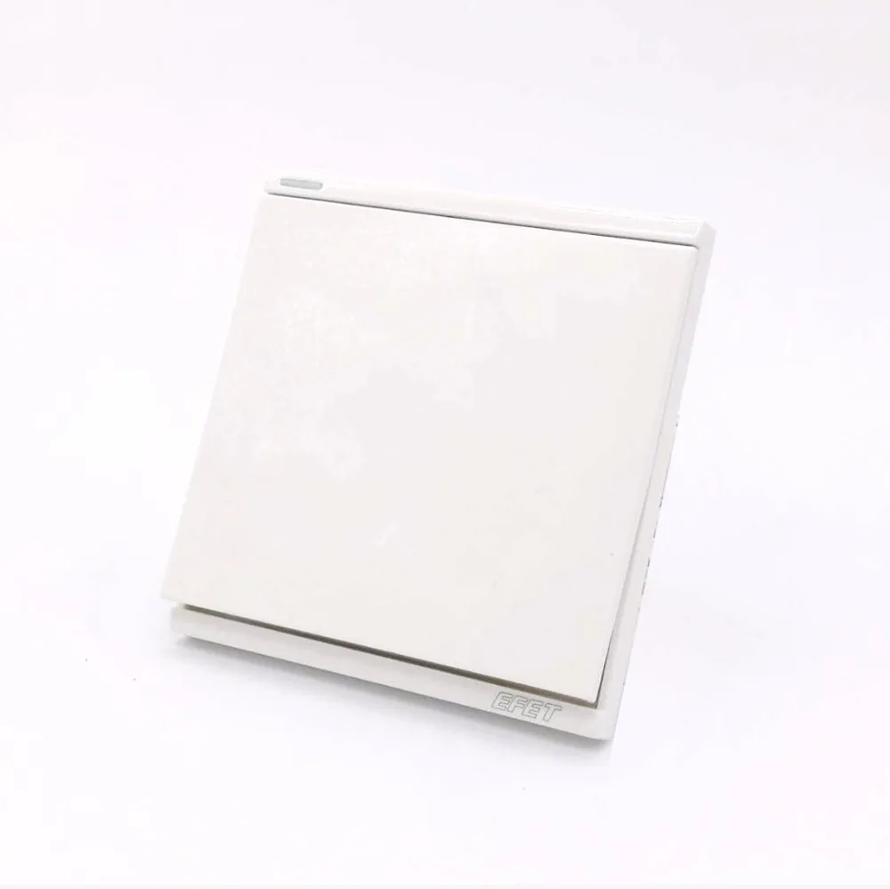 

white Wall Switch Panel Light Switch 1 Gang 2 Way/1 gang 1 way Push Button Rocker Switch 16A,110~250V, 220V