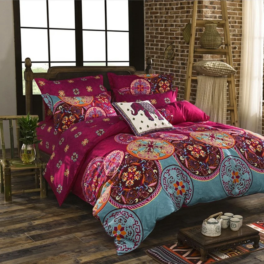 Chinese Comforter Set Duvet Cover Sets Country Quilts Cover Set