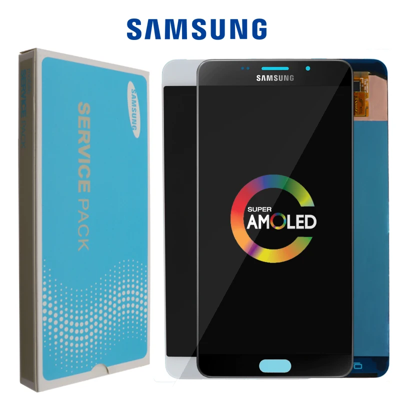 

SUPER AMOLED 6.0" Display For SAMSUNG Galaxy A9 A900 A900F LCD Screen Touch Digitizer Assembly Replacement Parts+Service package