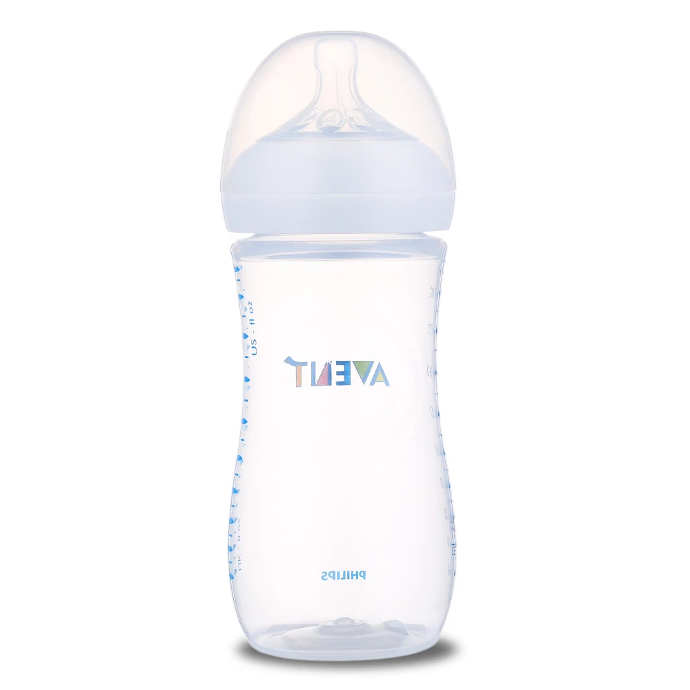 Avent 11 унц./330 мл детские бутылка для комления молоком BPA бесплатно 1 шт. термостойкие детские PP бутылки молока обучение для кормления питья чашки