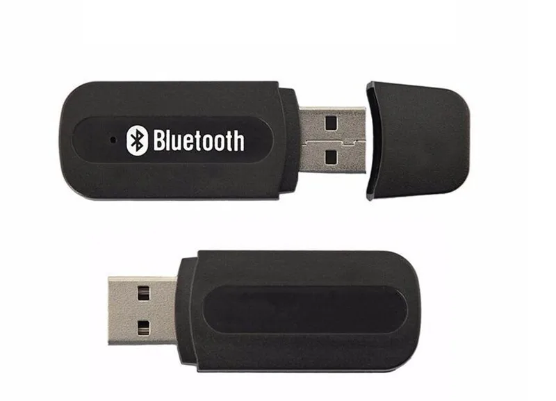 500 компл./лот USB Беспроводной Bluetooth 3.5 мм Музыка аудио автомобиля гарнитура приемник адаптер