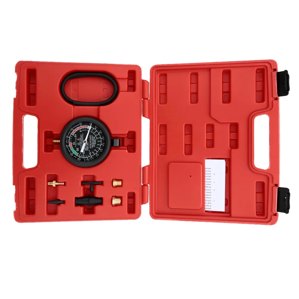 Prix pour A0016 Vide et La Pompe À Carburant Testeur de Pression Manomètre Outil de Test Kit Carburateur Valve TU-1 Testeur Automatique De La Pression Prix pour A0016 Vide et La Pompe À Carburant Testeur de Pression Manomètre Outil de Test Kit Carburateur Valve TU-1 Testeur Automatique De La Pression