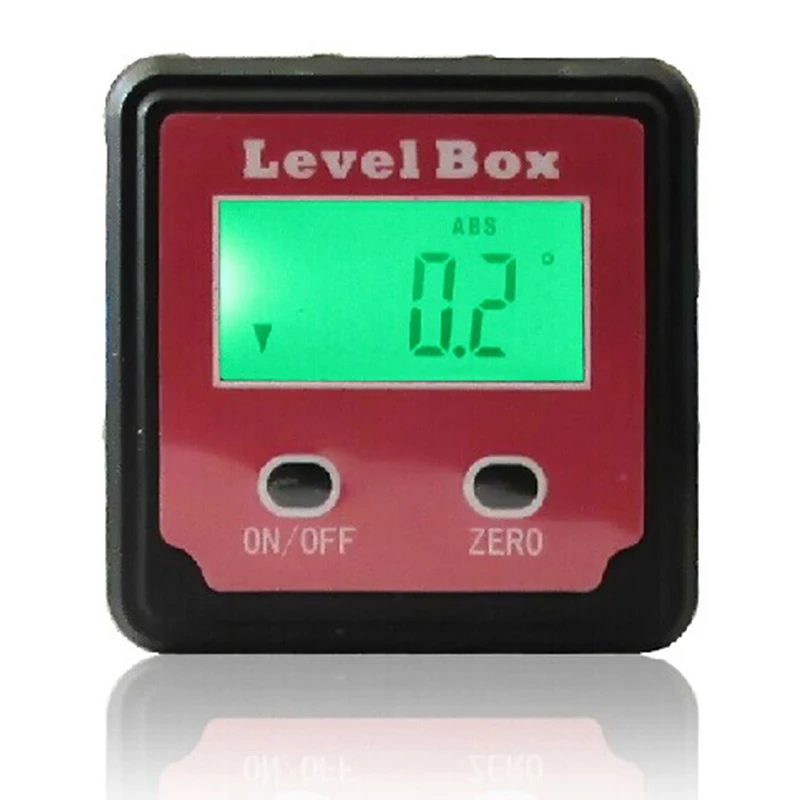 

Digital protractor inclinometer Level box digital angle finder Bevel Box with magnet base