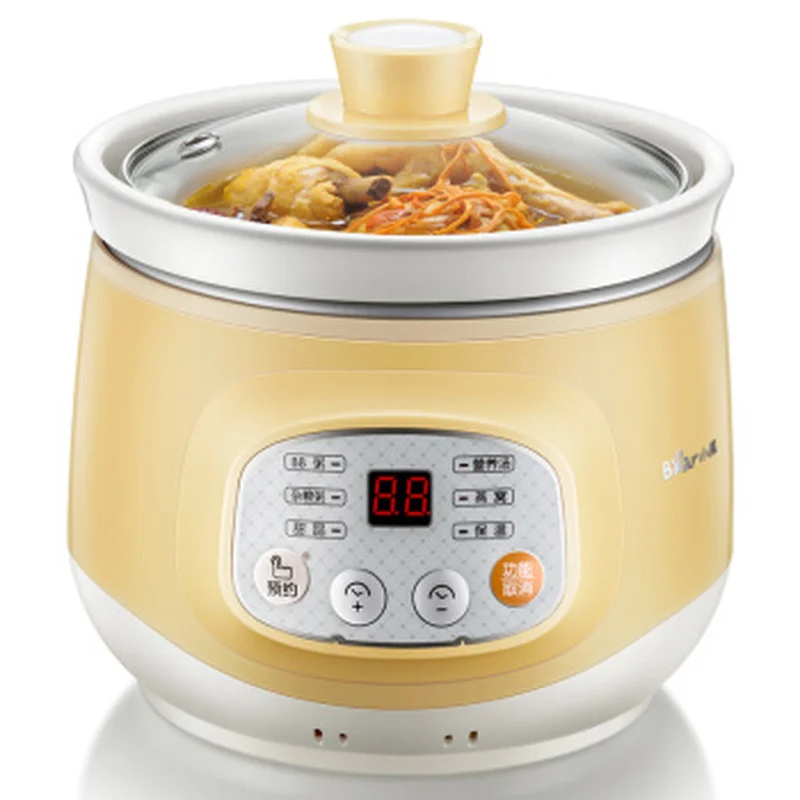 Bear 1l Electric Stew Porridge Slow Cooker Slow Cookers