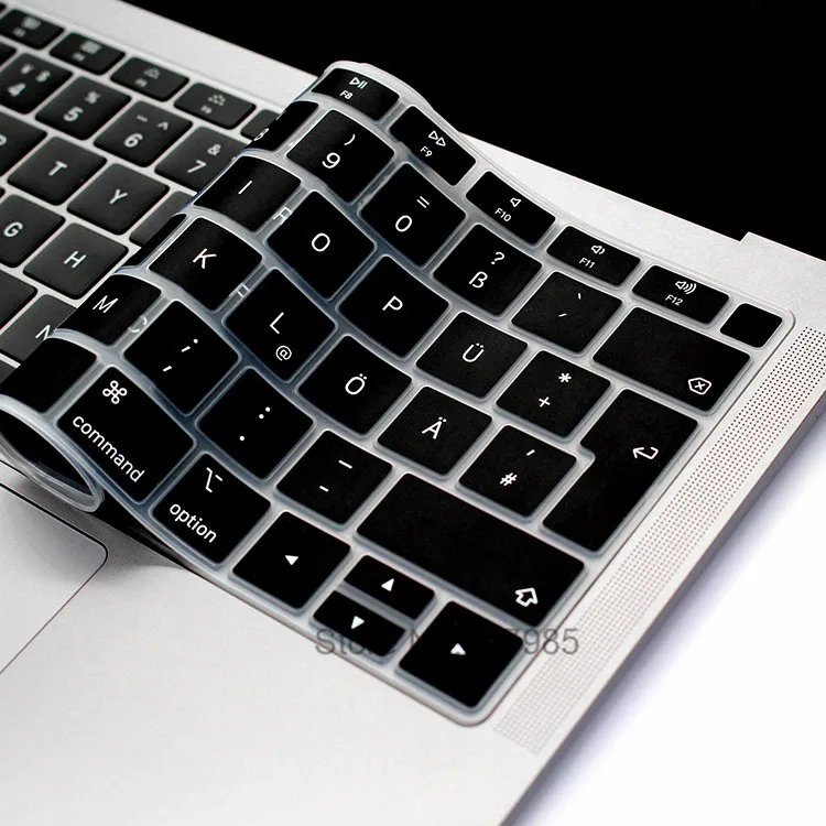 HRH-Hot-Sale-Silicone-German-Keyboard-Skin-Cover-for-MacBook-Air-13-A1932-with-Touch-ID (1)