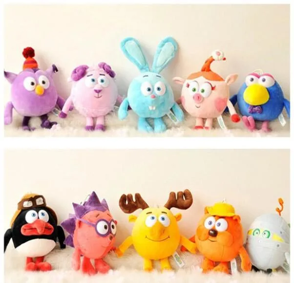 

25cm Russian anime figure Gogoriki Kikoriki BabyRiki Stuffed Animals Plush Doll plush toy