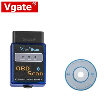 

ELM327 Vgate Scan Advanced OBD2 Bluetooth Scan Tool(Support Android And Symbian) Hardware V2.1