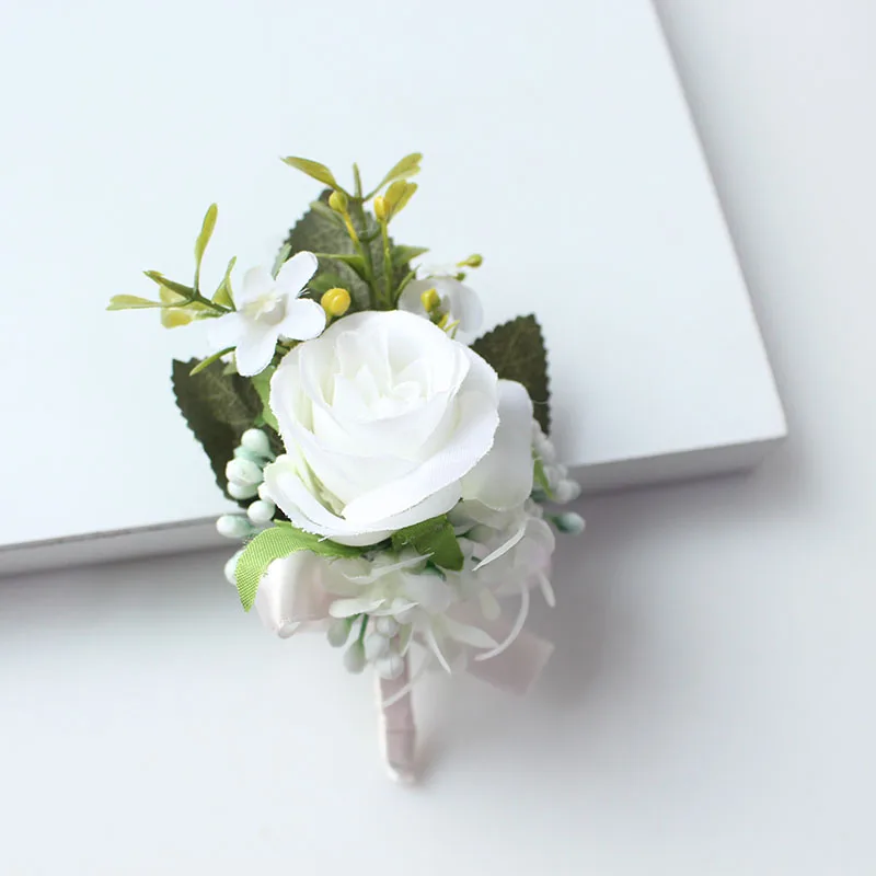 wedding boutonniere corsage groom  (29)