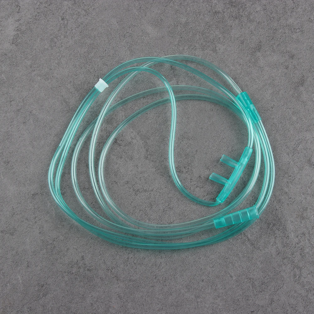 1 шт. одноразовая кислородная трубка двойная носовая кислородная трубка независимая упаковка медицинская машина для ухода за здоровьем дыхательная канюля