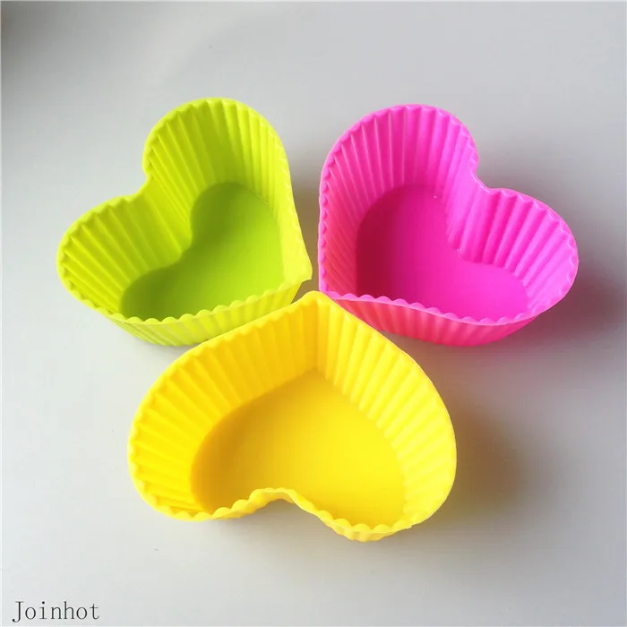 3 шт./упаковка силиконовые формы в форме сердца для выпечки|form for|silicone formform for baking |