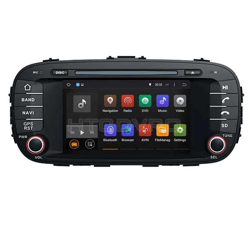 Flash Deal YMODVHT 7inch 4G Octa Core Android 9.0 7.1 Car DVD Player for Kia Soul 2014-  GPS Navigation Auto RDS Radio Audio Video Stereo 12