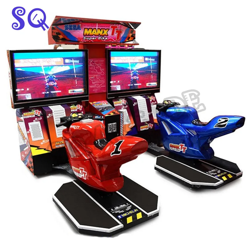 Amusement Machine Coin Operated Simulator 3D Drift Moto Driving